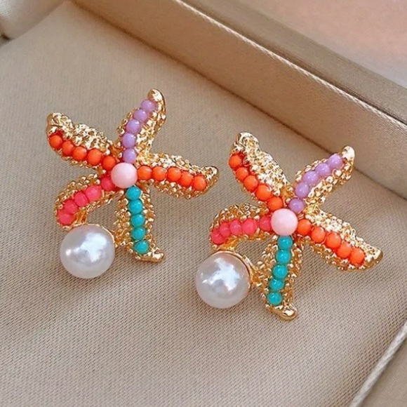 ✨Zara Asteria Starfish Earrings - Picture 7 of 7